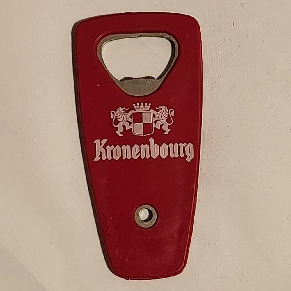 VINTAGE Kronenbourg Bottle Opener Hard to Find